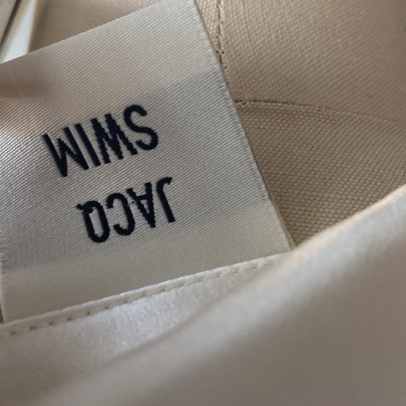 NWT Silk Jacq Swim Collar Long Sleeve - Picture 7 of 9